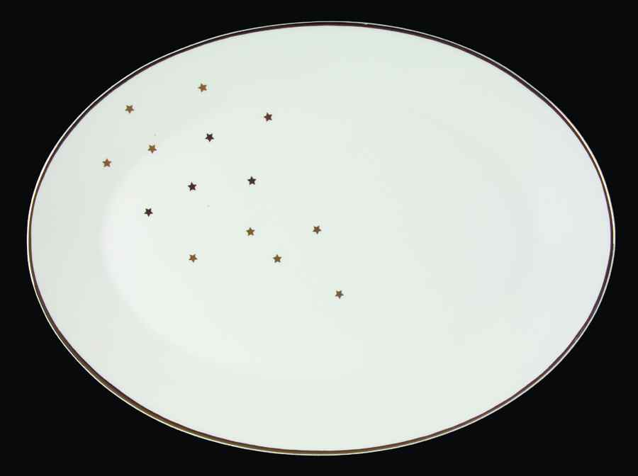 GIN169 14" Oval Serving Platter by Ginori 1735-1