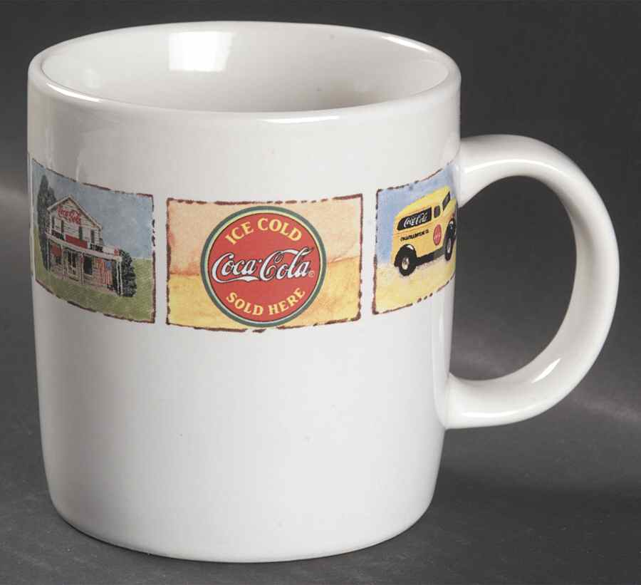 COCA COLA GOOD OLD DAYS Mug by Gibson Designs-1