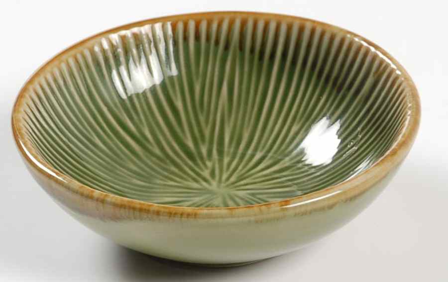 Lotus Leaf Green Sauce Dip by Gibson Designs-1