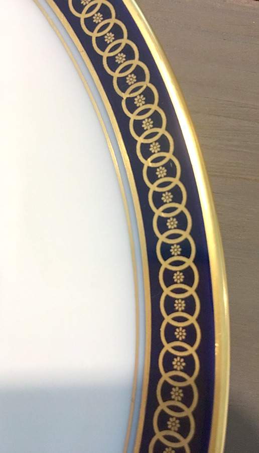 Nettuno Dinner Plate by Ginori 1735-1
