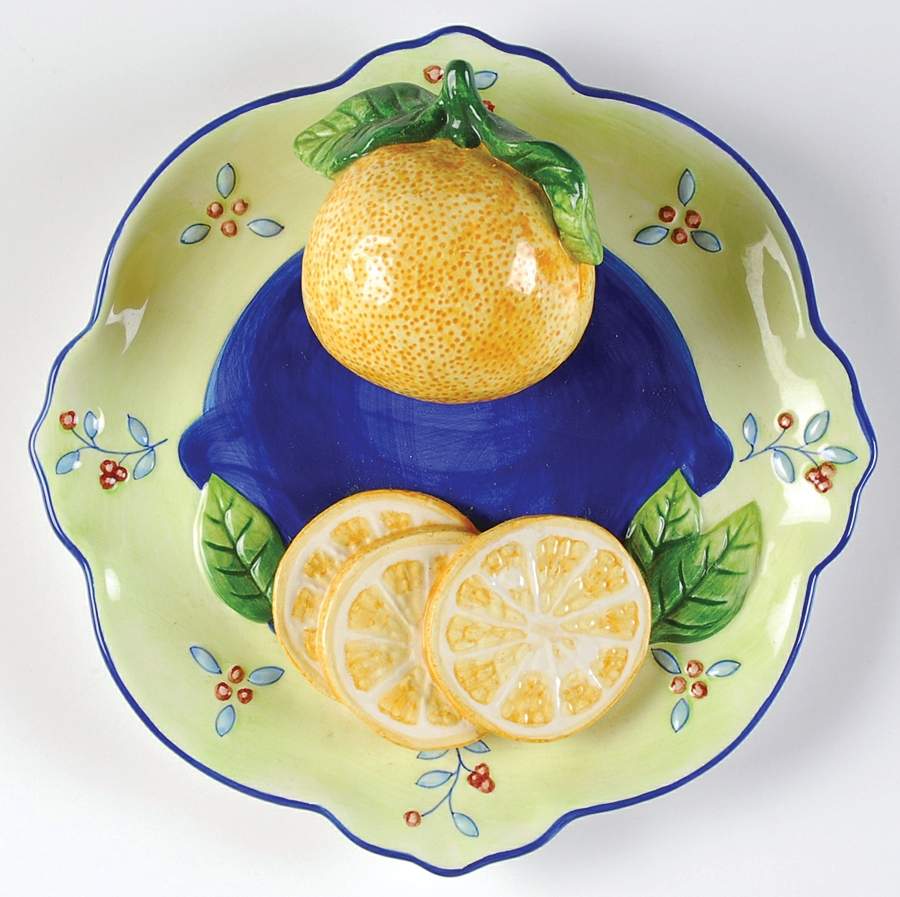 GAN10 Show Or Decorative Plate (Charger) by Ganz-1