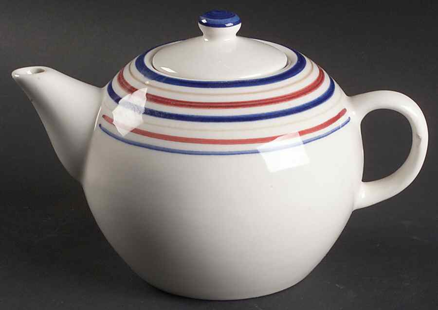 Durastone II Burgundy Small Teapot & Lid by Gibson Designs-1