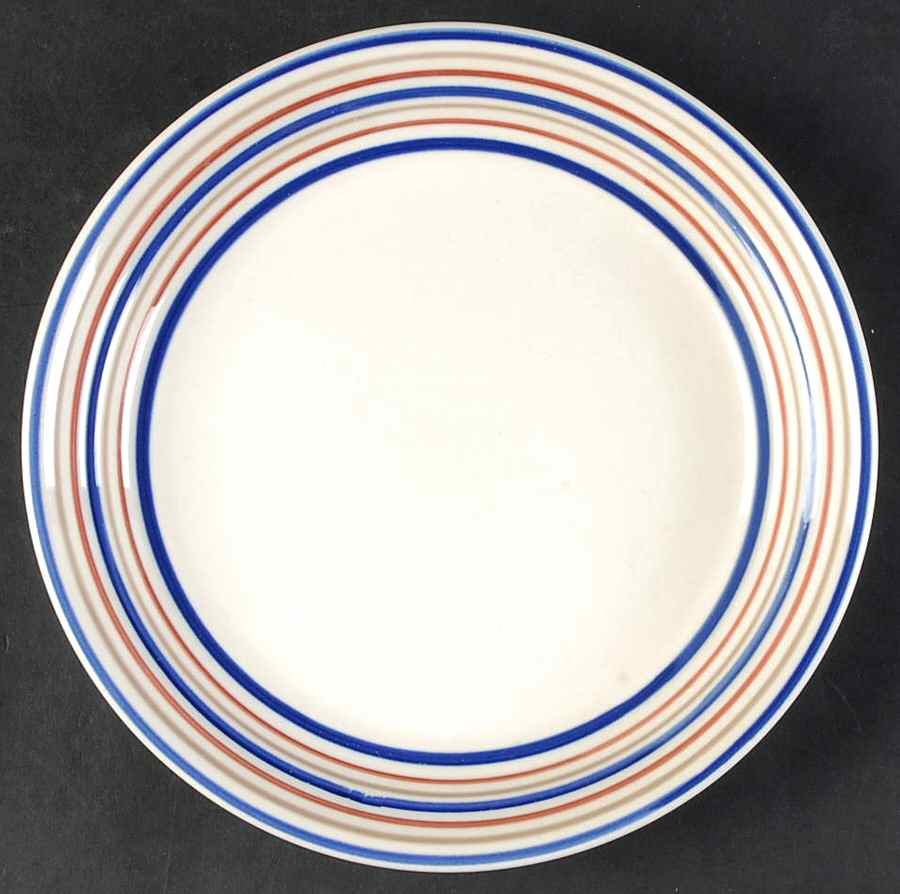 Durastone II Burgundy Salad Plate by Gibson Designs-1
