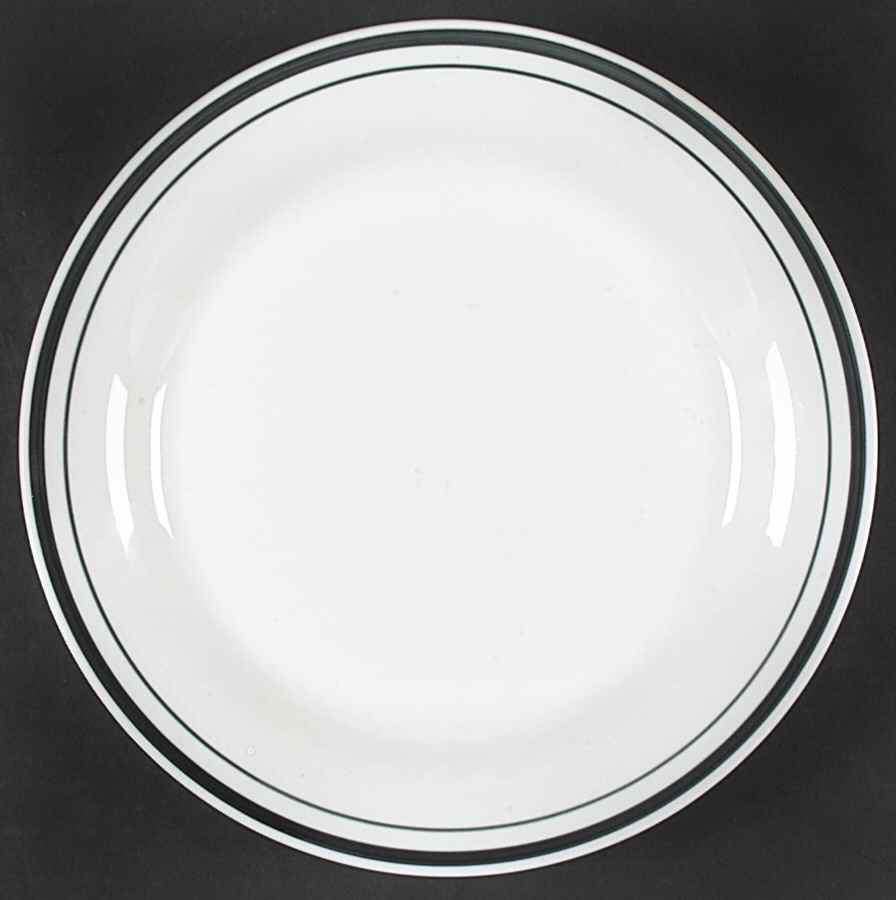 Basic Living II Easton Hunter Green Dinner Plate by Gibson Designs-1