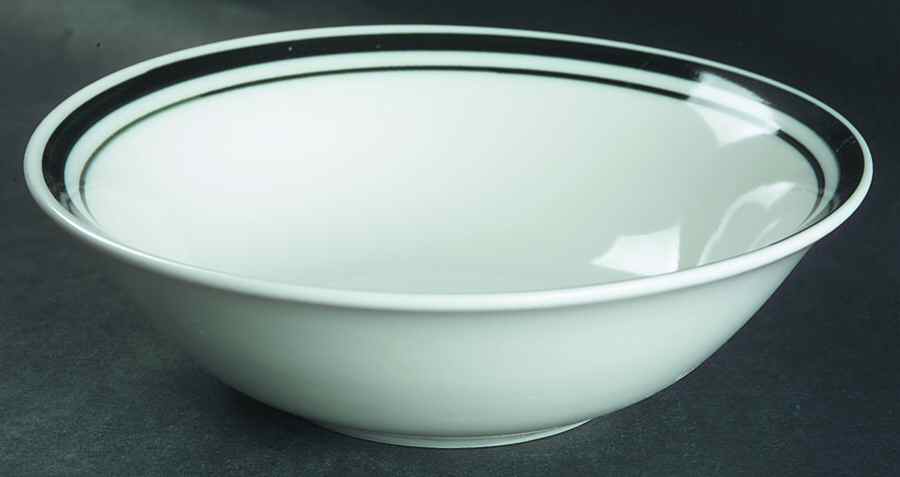 Basic Living II Belmont Black Soup/Cereal Bowl by Gibson Designs-1