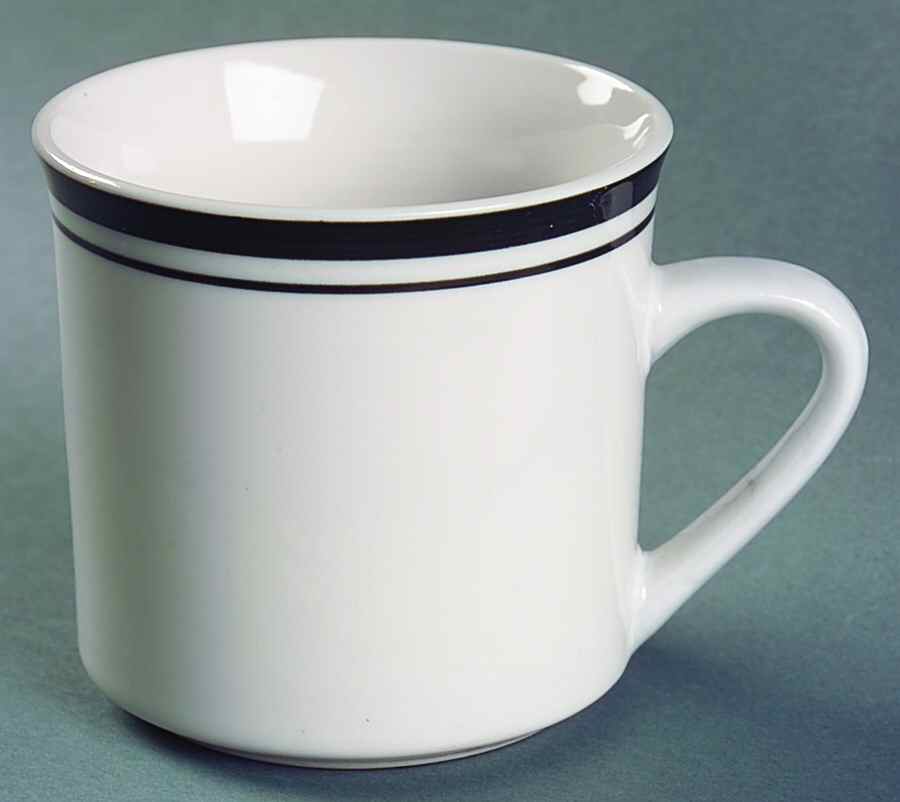 Basic Living II Belmont Black Mug by Gibson Designs-1