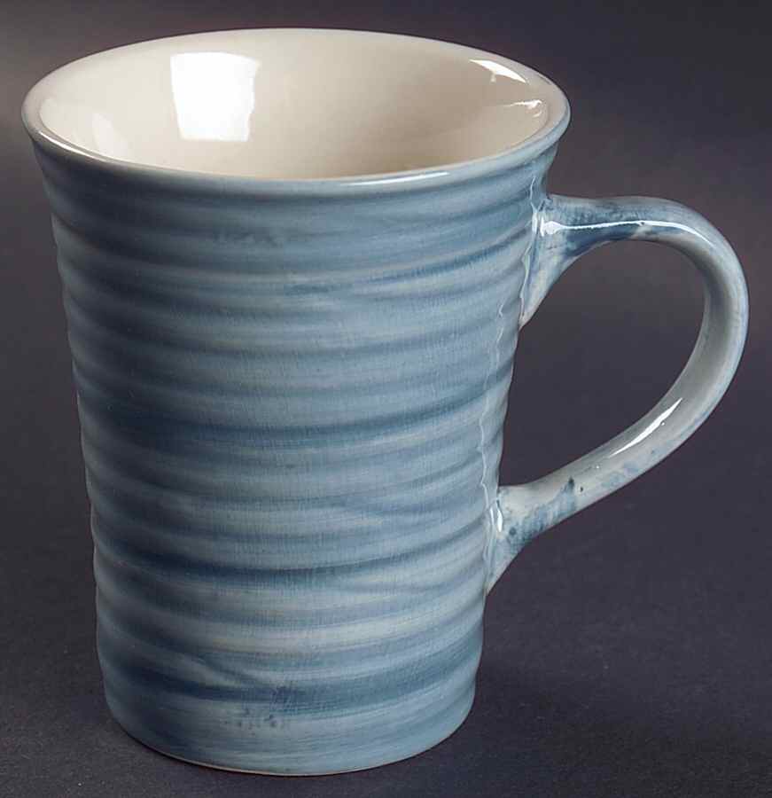 Stylish Living Blue Jean Mug by Gibson Designs-1