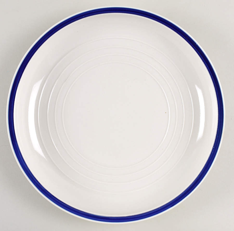 Basic Living V Cobalt 11" Chop Plate (Round Platter) by Gibson Designs-1