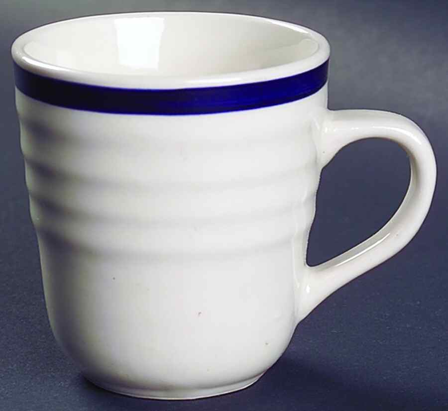 Basic Living V Cobalt Mug by Gibson Designs-1