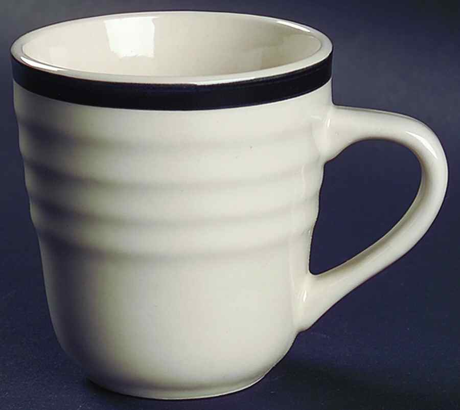 Basic Living V Black Mug by Gibson Designs-1