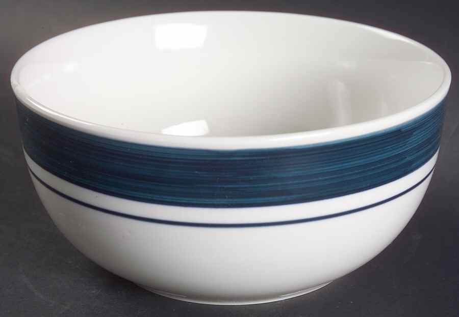 Basic Living VIII Cobalt Soup/Cereal Bowl by Gibson Designs-1