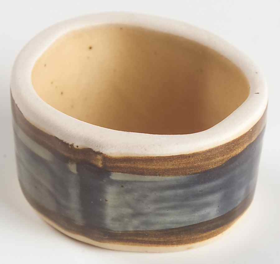 Retreat Blue Napkin Ring by Gibson Designs-1