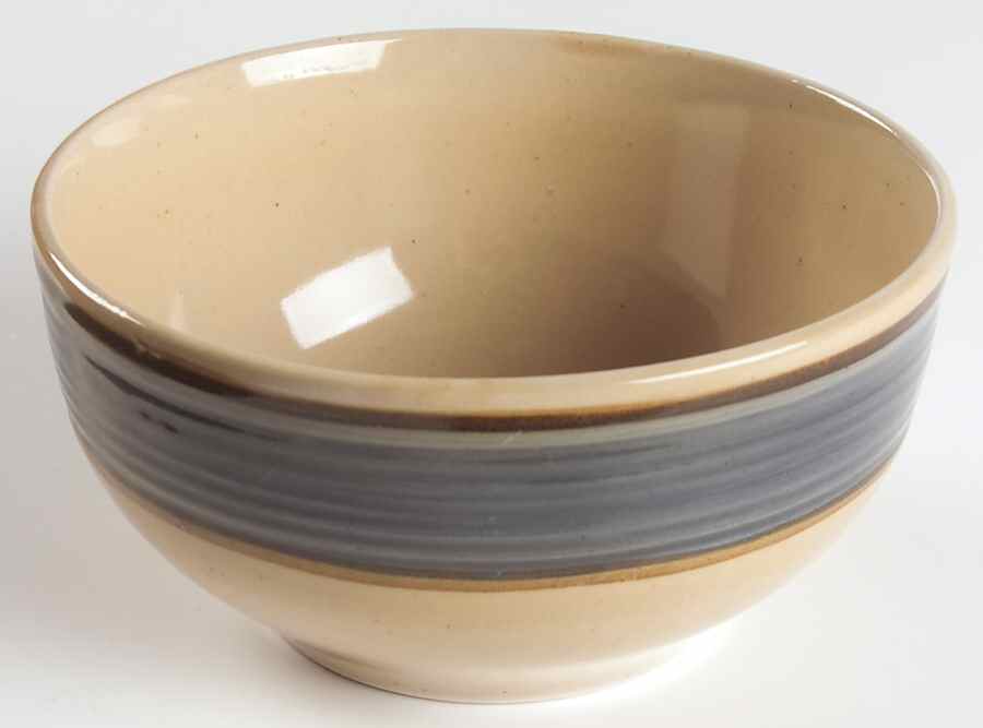 Retreat Blue Soup/Cereal Bowl by Gibson Designs-1