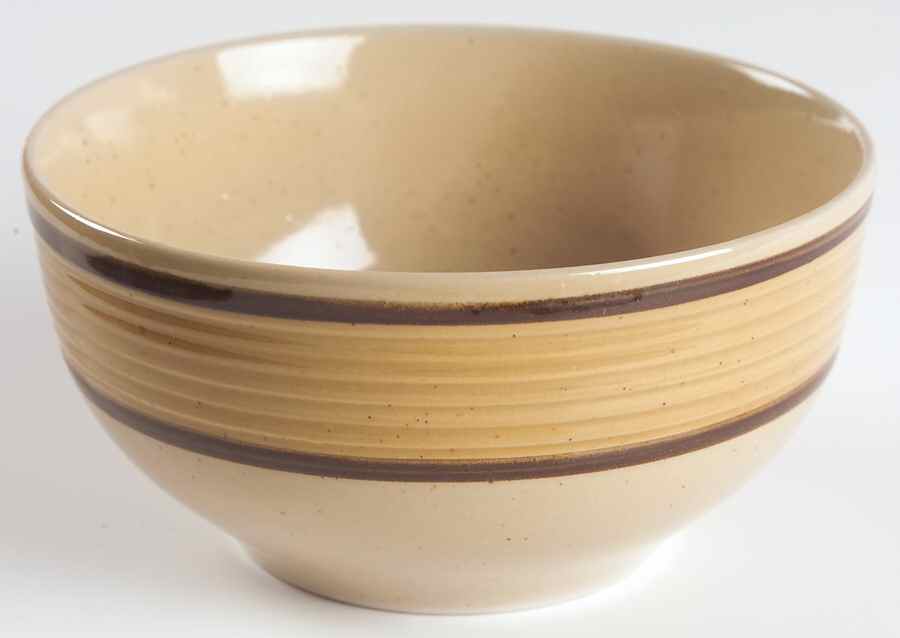 Retreat Yellow Soup/Cereal Bowl by Gibson Designs-1