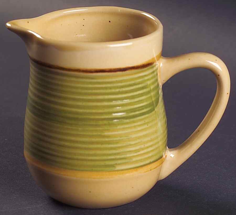 Retreat Green Creamer by Gibson Designs-1