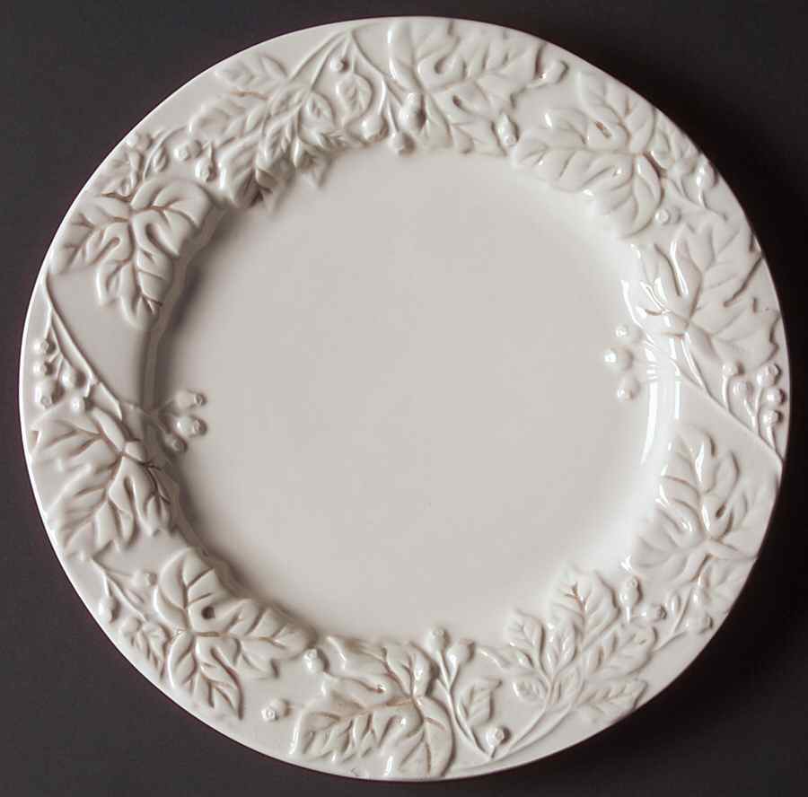 Grand Leaf II Dinner Plate by Gibson Designs-1