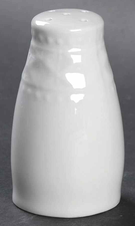 Royal Quilt White Pepper Shaker by Gibson Designs-1