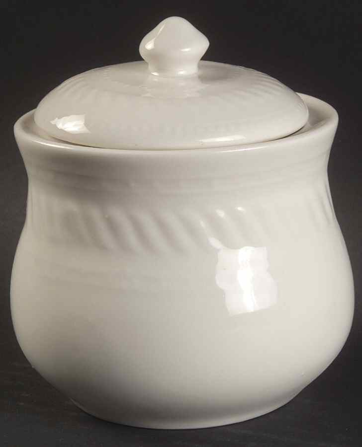 Imperial Braid Sugar Bowl & Lid by Gibson Designs-1