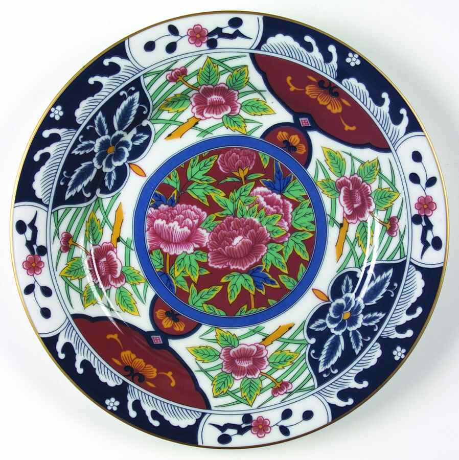Kiku (Rimmed) Dinner Plate by Gumps-1