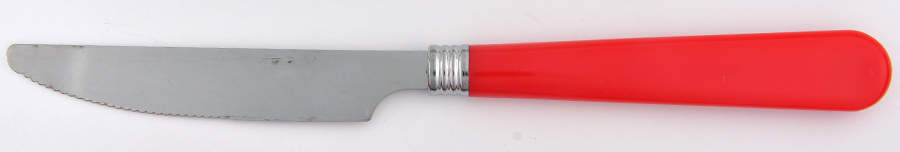 Sensations II Red Small Dinner Knife by Gibson Designs-1
