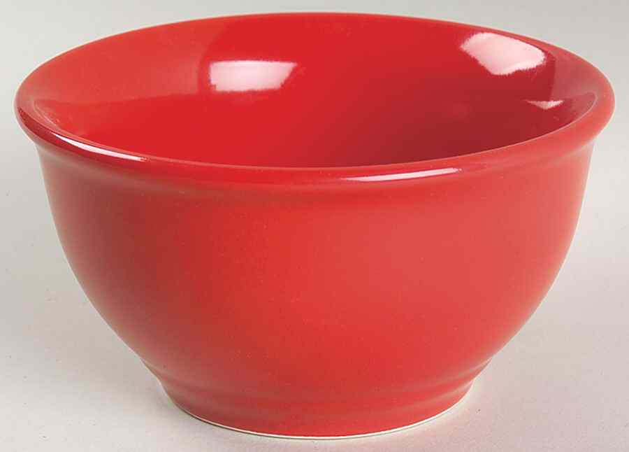 Sensations II Red 5" Nested Mixing Bowl by Gibson Designs-1