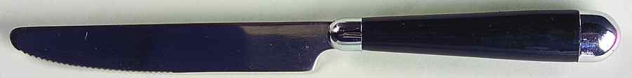 Sensations II Black Small Dinner Knife by Gibson Designs-1