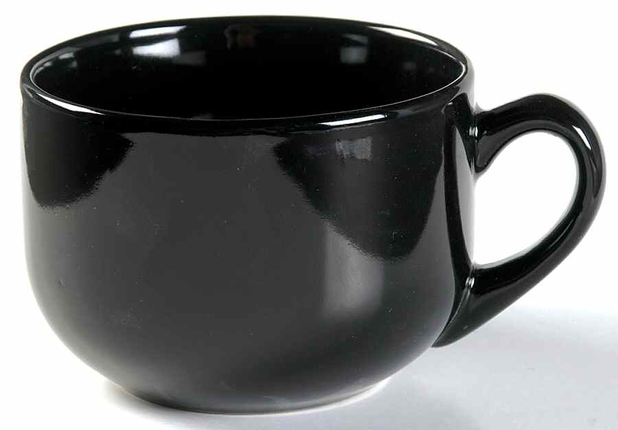 Sensations II Black Latte Mug by Gibson Designs-1