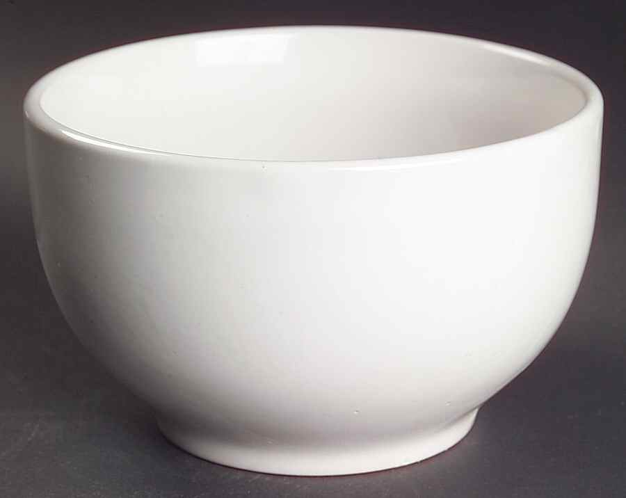 Sensations II White Soup/Cereal Bowl by Gibson Designs-1