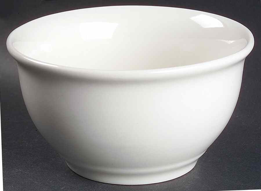 Sensations II White 6" Nested Mixing Bowl by Gibson Designs-1