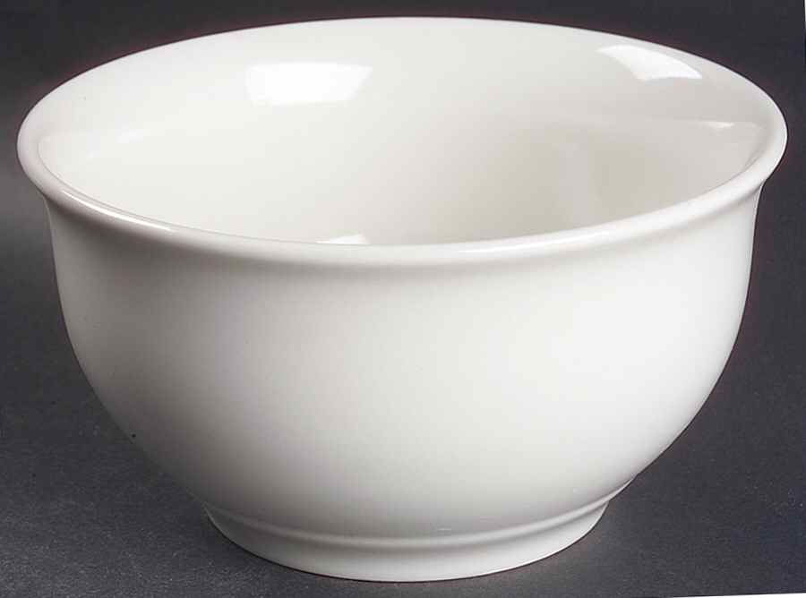 Sensations II White 7" Nested Mixing Bowl by Gibson Designs-1