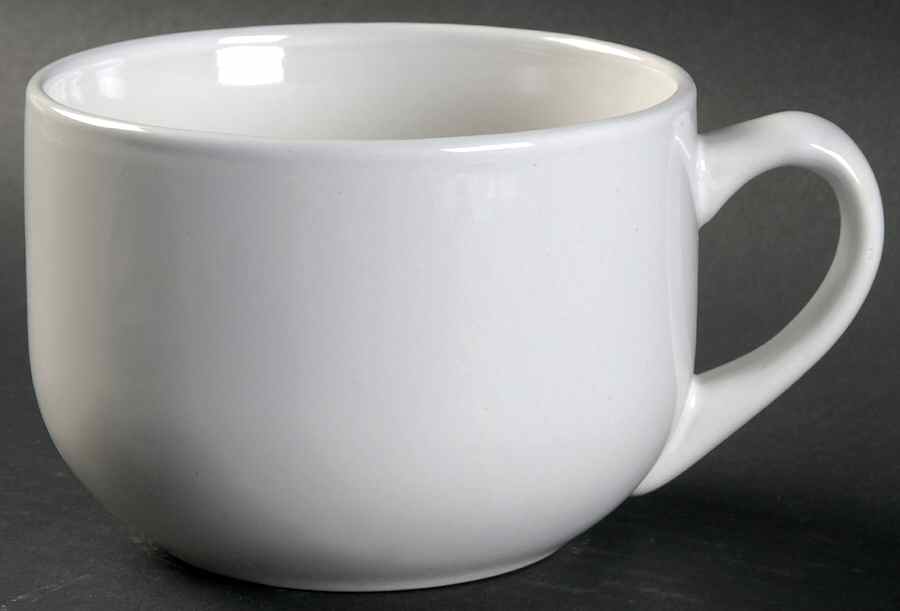 Sensations II White Latte Mug by Gibson Designs-1