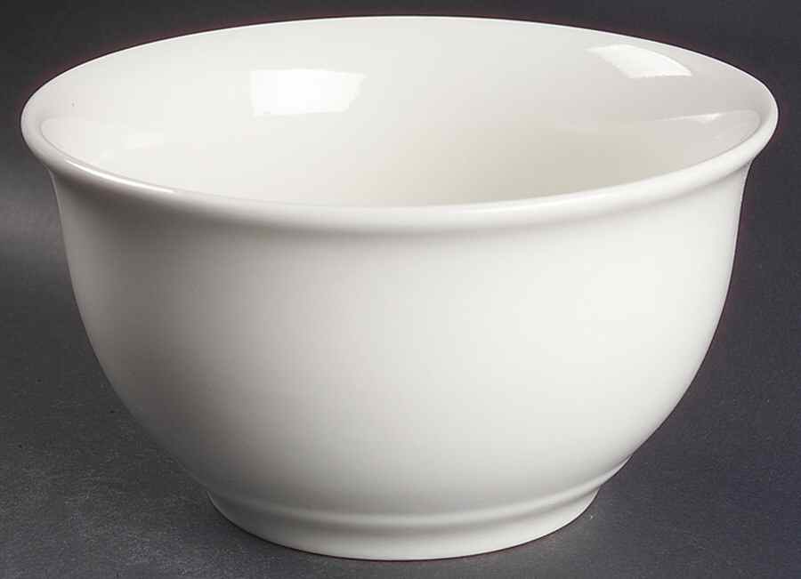 Sensations II White 8" Nested Mixing Bowl by Gibson Designs-1