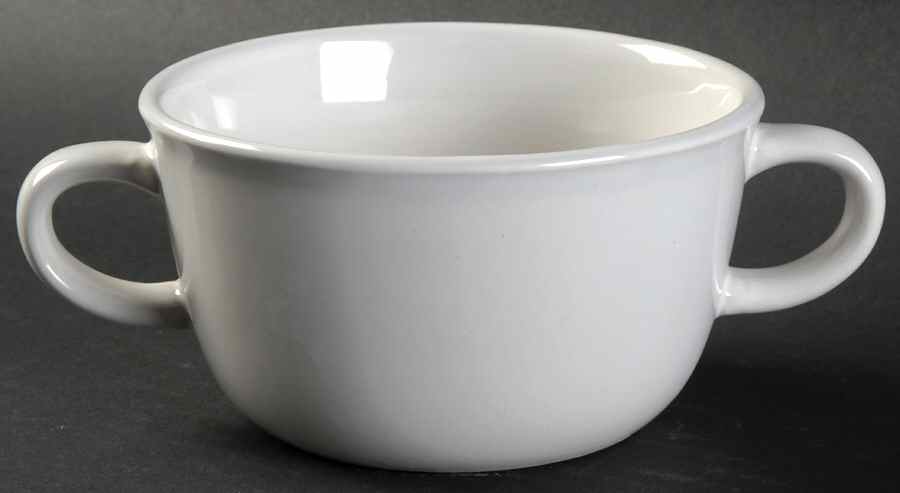 Sensations II White Soup Mug by Gibson Designs-1