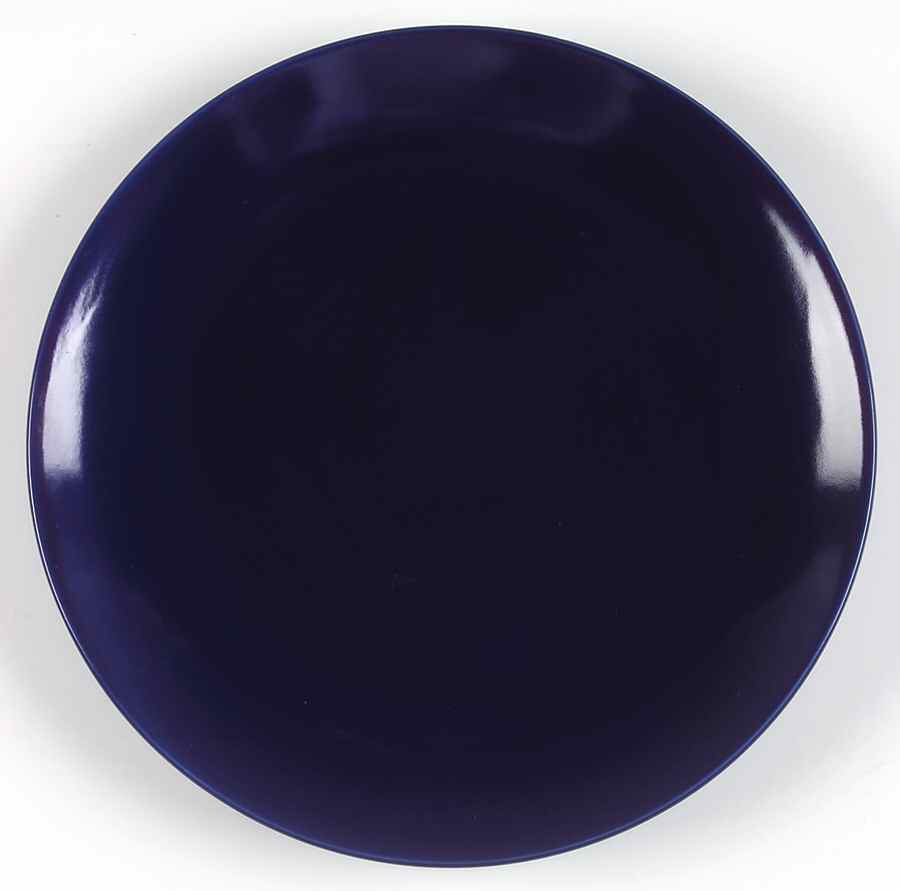 Sensations II Cobalt Dinner Plate by Gibson Designs-1