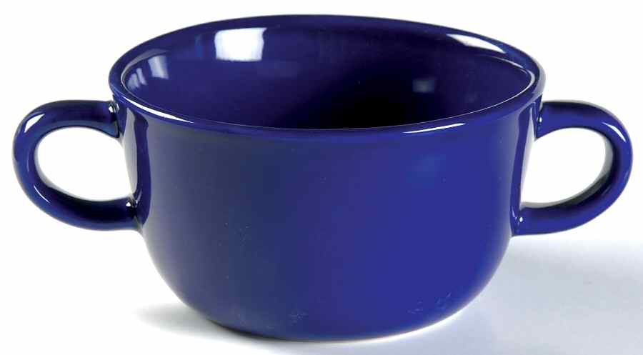 Sensations II Cobalt Soup Mug by Gibson Designs-1