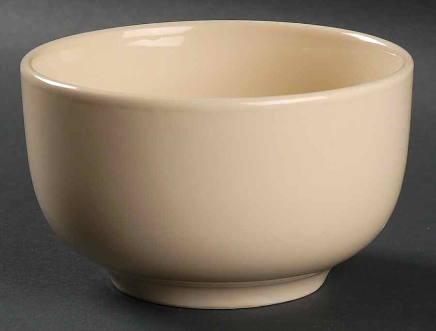 Sensations II Beige Soup/Cereal Bowl by Gibson Designs-1