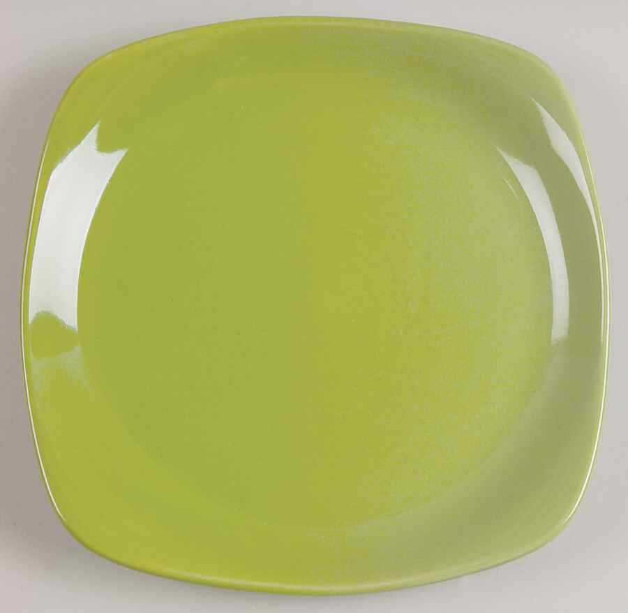 Sensations II Olive Square Salad Plate by Gibson Designs-1