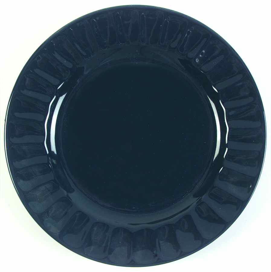 Ceremony Cobalt Dinner Plate by Gibson Designs-1