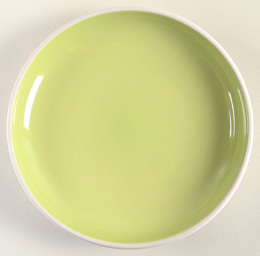 Color Oasis Green Salad Plate by Gibson Designs-1