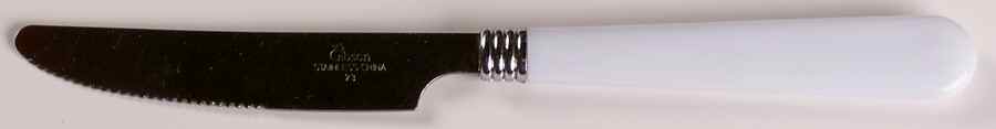 Color Oasis Green Small Dinner Knife by Gibson Designs-1