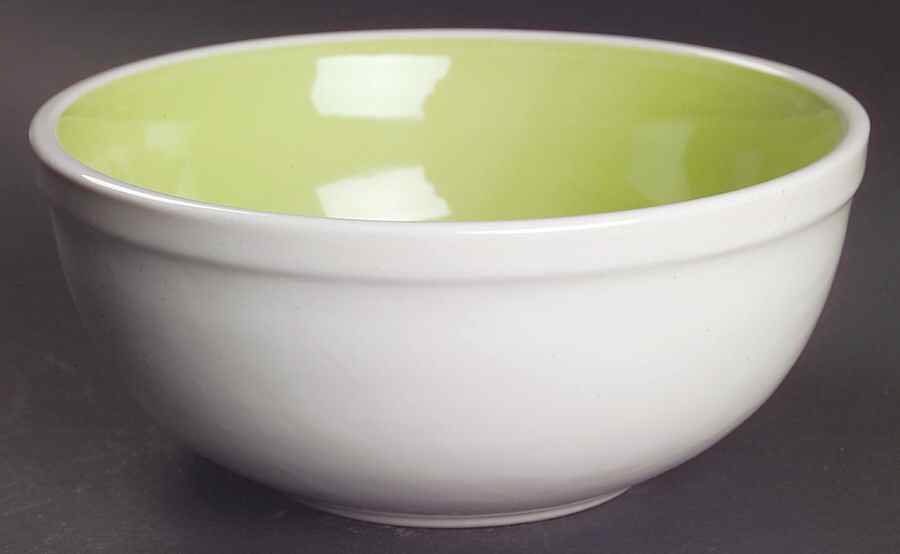 Color Oasis Green Soup/Cereal Bowl by Gibson Designs-1