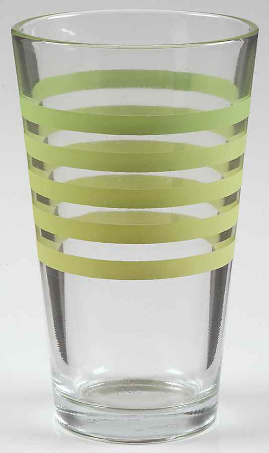Color Oasis Green Glassware Tall Tumbler by Gibson Designs-1