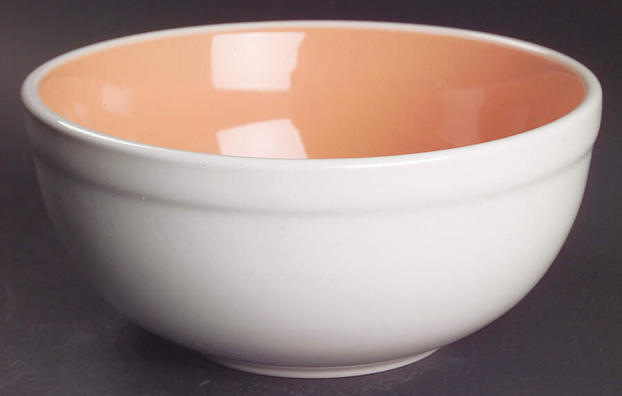 Color Oasis Orange Soup/Cereal Bowl by Gibson Designs-1