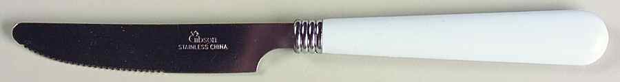 Color Oasis Perwinkle Small Dinner Knife by Gibson Designs-1