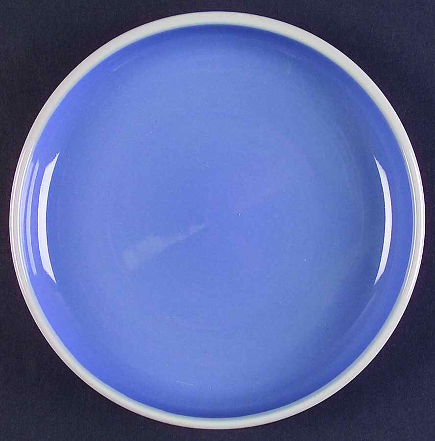 Color Oasis Perwinkle Salad Plate by Gibson Designs-1