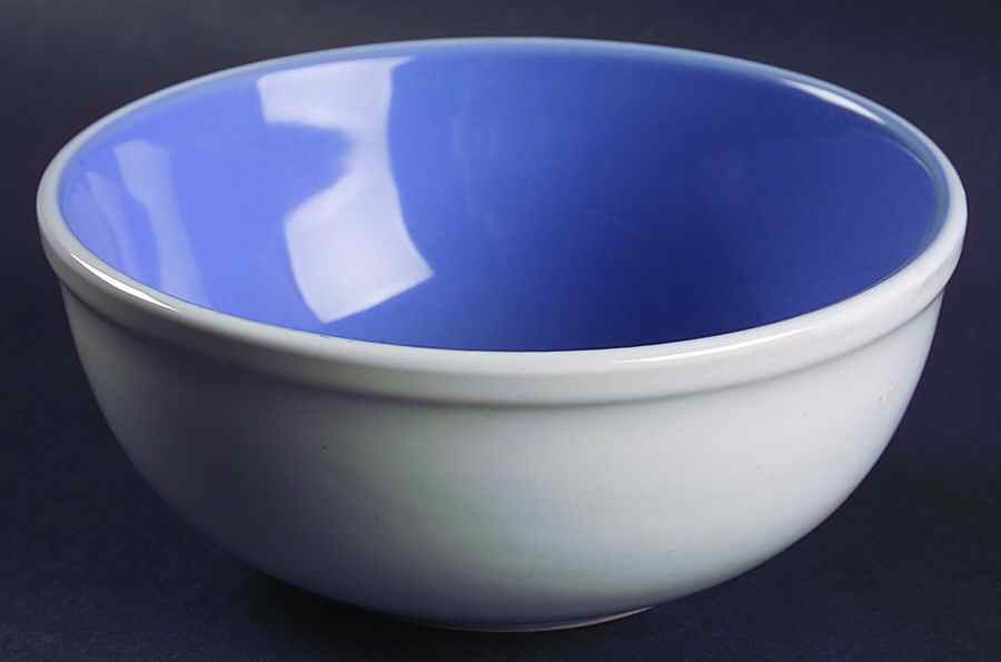 Color Oasis Perwinkle Soup/Cereal Bowl by Gibson Designs-1