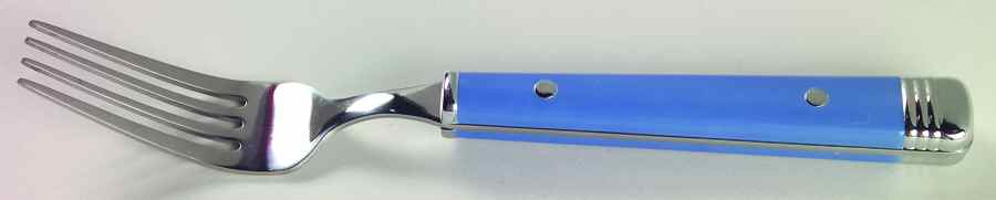 Escapade Blue Dinner Fork (7 1/2" or Larger) by Gibson Designs-1