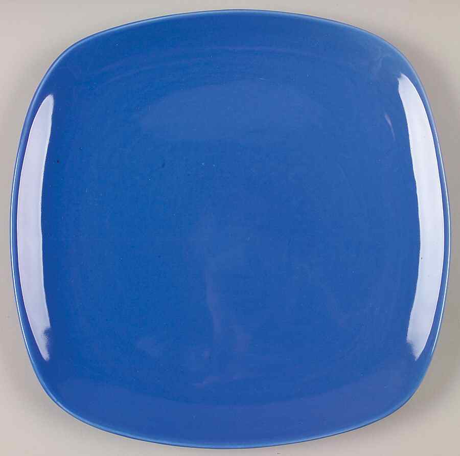 Escapade Blue Dinner Plate by Gibson Designs-1