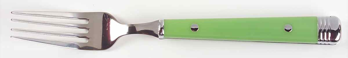 Escapade Green Dinner Fork (7 1/2" or Larger) by Gibson Designs-1