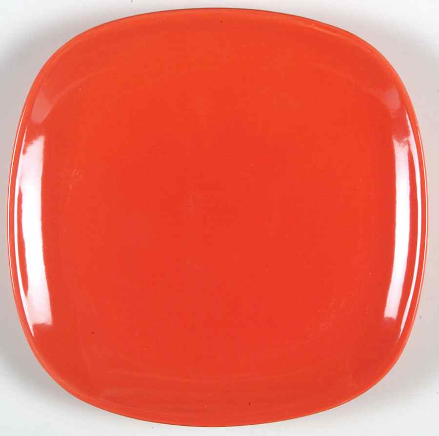 Escapade Red Salad Plate by Gibson Designs-1